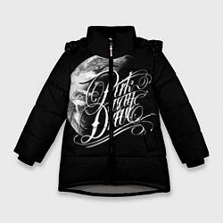 Куртка зимняя для девочки Parkway Drive, цвет: 3D-светло-серый