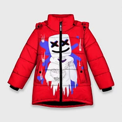 Зимняя куртка для девочки Marshmello: New Era