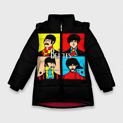 Зимняя куртка для девочки The Beatles: Pop Art