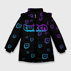 Зимняя куртка для девочки Twitch: Neon Style