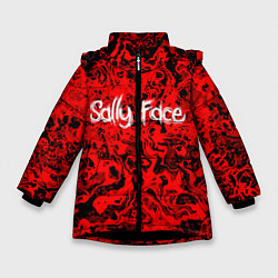 Зимняя куртка для девочки Sally Face: Red Bloody