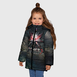 Куртка зимняя для девочки The Witcher 3: Wild Hunt, цвет: 3D-черный — фото 2