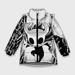 Куртка зимняя для девочки Hollow Knight, цвет: 3D-светло-серый