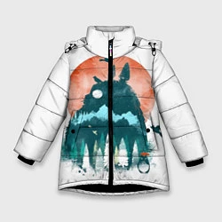 Зимняя куртка для девочки Лесной Тоторо