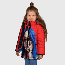 Куртка зимняя для девочки Billie Eilish: Demon, цвет: 3D-черный — фото 2
