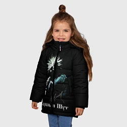 Куртка зимняя для девочки Король и Шут: автограф, цвет: 3D-черный — фото 2