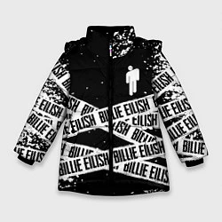 Зимняя куртка для девочки BILLIE EILISH: Black Tape