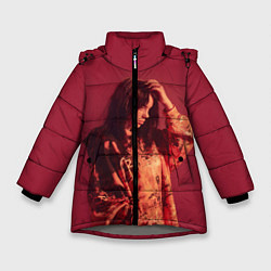 Куртка зимняя для девочки Billie Eilish, цвет: 3D-светло-серый