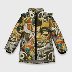 Зимняя куртка для девочки DC Comics