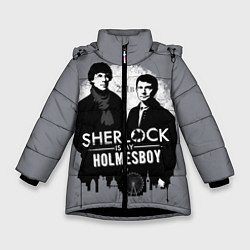 Зимняя куртка для девочки Sherlock Holmesboy