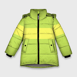 Куртка зимняя для девочки ЧАРА CHARA, цвет: 3D-светло-серый