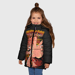 Куртка зимняя для девочки Fairy Tail, цвет: 3D-черный — фото 2