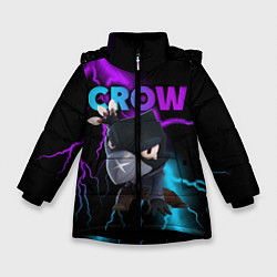 Зимняя куртка для девочки Brawl Stars CROW