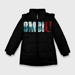 Куртка зимняя для девочки Zombiu, цвет: 3D-черный