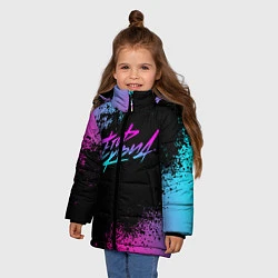Куртка зимняя для девочки ЕГОР КРИД, цвет: 3D-светло-серый — фото 2