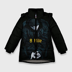 Куртка зимняя для девочки EMINEM, цвет: 3D-светло-серый