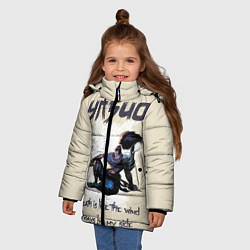 Куртка зимняя для девочки League of Legends, цвет: 3D-черный — фото 2