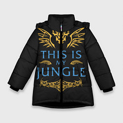 Зимняя куртка для девочки This is my Jungle