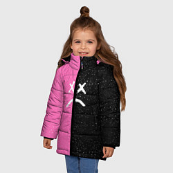 Куртка зимняя для девочки Witchblades, цвет: 3D-черный — фото 2