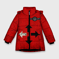 Куртка зимняя для девочки THREE DAYS GRACE RED, цвет: 3D-черный