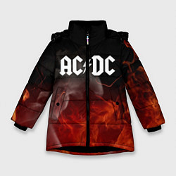 Зимняя куртка для девочки AC DC