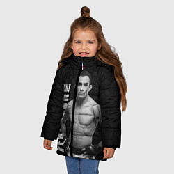 Куртка зимняя для девочки EL CUCUY Tony Ferguson, цвет: 3D-черный — фото 2