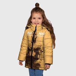 Куртка зимняя для девочки Iron Mike, цвет: 3D-светло-серый — фото 2