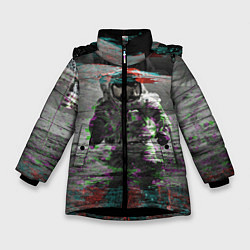 Зимняя куртка для девочки Космонавт