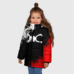 Куртка зимняя для девочки DEVIL MAY CRY DMC, цвет: 3D-черный — фото 2