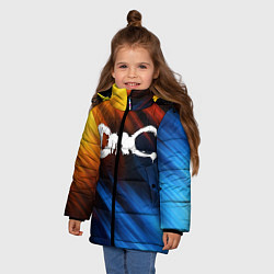 Куртка зимняя для девочки DEVIL MAY CRY DMC, цвет: 3D-черный — фото 2