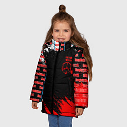 Куртка зимняя для девочки LIMP BIZKIT, цвет: 3D-светло-серый — фото 2