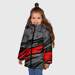 Куртка зимняя для девочки Counter-Strike, цвет: 3D-черный — фото 2