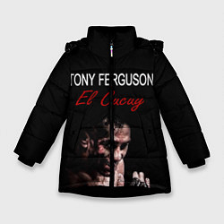 Куртка зимняя для девочки EL CUCUY, цвет: 3D-черный