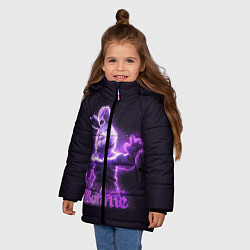 Куртка зимняя для девочки Five Nights At Freddy's, цвет: 3D-черный — фото 2