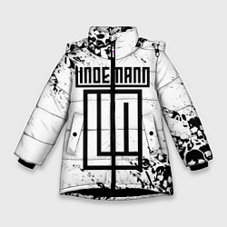 Куртка зимняя для девочки LINDEMANN, цвет: 3D-черный