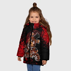 Куртка зимняя для девочки FIVE NIGHTS AT FREDDY'S, цвет: 3D-черный — фото 2