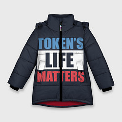 Зимняя куртка для девочки TOKENS LIFE MATTERS