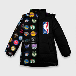 Зимняя куртка для девочки NBA Team Logos 2