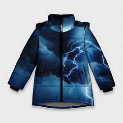 Куртка зимняя для девочки STORM, цвет: 3D-светло-серый