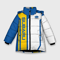 Зимняя куртка для девочки Subaru Driver team