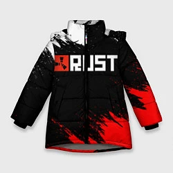 Куртка зимняя для девочки RUST, цвет: 3D-светло-серый