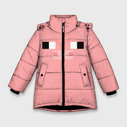 Зимняя куртка для девочки Minecraft Pig