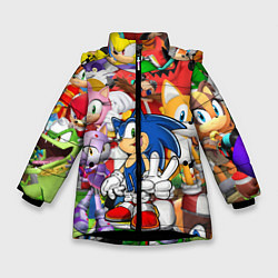 Зимняя куртка для девочки Sonic ПЕРСОНАЖИ