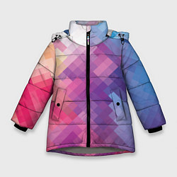 Куртка зимняя для девочки Пикси, цвет: 3D-светло-серый