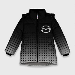 Куртка зимняя для девочки Mazda, цвет: 3D-светло-серый