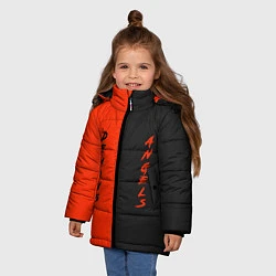 Куртка зимняя для девочки AngelsDemons, цвет: 3D-черный — фото 2