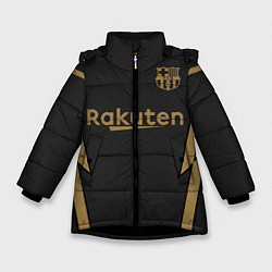 Зимняя куртка для девочки Barcelona away 20-21