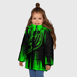 Куртка зимняя для девочки Fairy Tail, цвет: 3D-светло-серый — фото 2