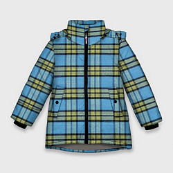 Куртка зимняя для девочки Модный Фагот, цвет: 3D-светло-серый
