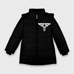 Куртка зимняя для девочки ЛАСТ ОФ АС 2 ЦИКАДЫ, цвет: 3D-черный